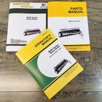 Service Parts Operators Manual Set For John Deere 8250 8350 Grain Drills 52968-