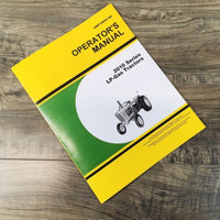 Operators Manual For John Deere 2010 Series LP-Gas Tractor Owners Maintenance JD