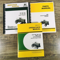 Service Parts Operators Manual Set For John Deere 180 Lawn Tractor 420001-Up JD