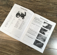 Operators Manual For John Deere 332 Lawn & Garden Tractor Owner SN 420001-475001