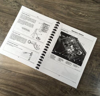 Operators Manual For John Deere 710B Backhoe Loader Tractor Owners Maintenance