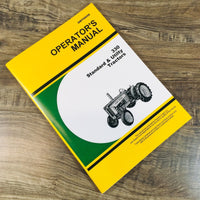 Operators Manual For John Deere 330 Standard & Utility Tractor Owners Book JD