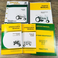 Service Parts Operators Manual Set For John Deere 60 LP-Gas Tractor 6000001-Up