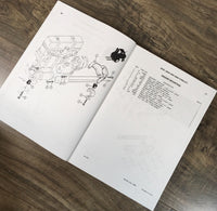 Case 584D 585D 586D Forklift Parts Catalog Operators Manual Owners Set