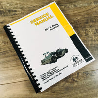 Service Manual For John Deere 860 860A Scraper Technical Book Workshop Overhaul