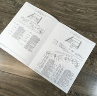 Parts Manual For John Deere 44 Spreader Catalog Book Assembly Schematic Views