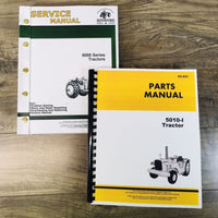 Service Parts Manual Set For John Deere 5010-I Tractor Repair Shop Catalog Book