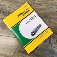 Operators Manual For John Deere 200 Series 213 215 216 218 220 Cutting Platform