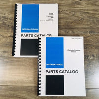 International 260A Wheel Loader Tractor Backhoe Parts Manual Set Catalog Book