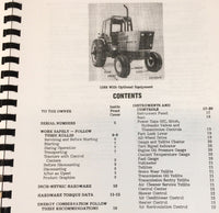 Farmall International 5088 5288 5488 Tractor Parts Operators Manual Set Owners