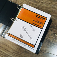 Case W26B Wheel Loader Service Manual Parts Catalog Repair Set Workshop Book