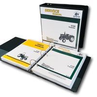 Service Parts Manual Set For John Deere 2120 Tractor Catalog Repair Shop Book JD