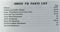 Operators Manual For John Deere ABG & AG Integral Plows for ABG-2000 Integral