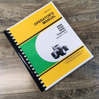 Operators Manual For John Deere 8560 8760 8960 Owners Maintenance SN 0-1672 JD