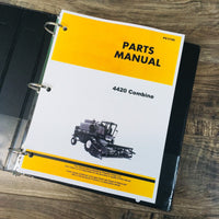 Parts Manual For John Deere 4420 Combine Catalog Book Assembly Schematic Views