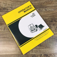 Operators Manual For John Deere 655 Crawler Loader Owners Book Maintenance