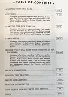 Operators Manual For John Deere AR AO Tractor Owners Book SN 2500000-271999