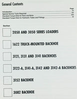 International 2405B 2410B 2412B Tractor Service Part Operators Manual Set C-157