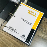 Testing Service Parts Operators Manual Set For John Deere 510B Backhoe Loader