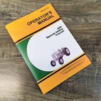 Operators Manual For John Deere 420 420I Special Utility Tractor Owners Book JD