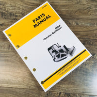 Parts Manual For John Deere 550A Crawler Dozer Loader Assembly Schematic Views