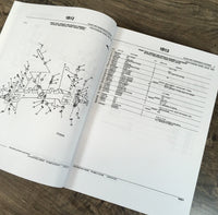 Parts Operators Manual Set For John Deere 310C Loader Backhoe Tractor Catalog JD