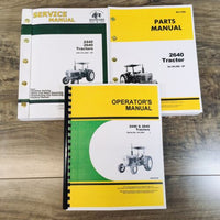 Service Parts Operators Manual Set For John Deere 2640 Tractor 341000-up Owners