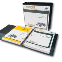 Service Parts Manual Set For John Deere 401 Tractor Loader Repair Shop Catalog