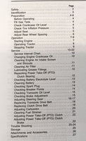 Operators Manual For John Deere 208 Lawn Garden Tractor Owners Sn 70001-95000