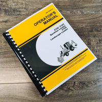 Operators Manual For John Deere 210C Backhoe Loader Tractor Landscape Loader JD