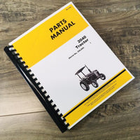 Parts Manual For John Deere 2040 Tractor Catalog Book Assembly SN 350000-UP JD