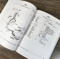 Parts Operators Manual Set For John Deere 310C Loader Backhoe Tractor Catalog JD