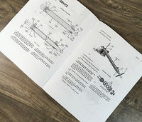 OPERATORS MANUAL FOR JOHN DEERE 36A FARM LOADER OWNERS BOOK MAINTENANCE BOOK