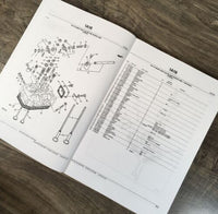 Service Parts Operators Manual Set For John Deere 650 750 Tractor 1000-25426