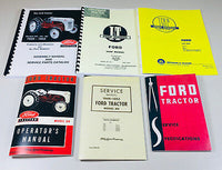 LOT 6 FORD 8N TRACTOR MANUALS SHOP OPERATORS PARTS CATALOG SERVICE REPAIR OWNER-01.JPG