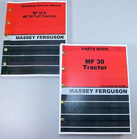 MASSEY FERGUSON MF 30 INDUSTRIAL TRACTOR SERVICE PARTS MANUALS REPAIR CATALOG