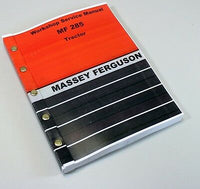 MASSEY FERGUSON 285 TRACTOR SERVICE REPAIR MANUAL TECHNICAL SHOP BOOK OVERHAUL-01.JPG