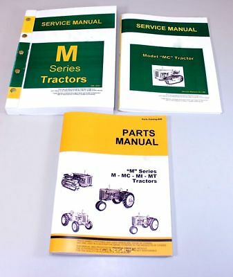 Crawler Parts Manual (HTJD-PPC848) for John Deere MC