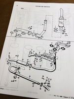 MASSEY FERGUSON 50A TRACTOR PARTS MANUAL CATALOG BOOK EXPLODED VIEWS WIRING