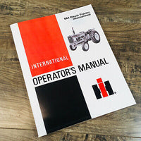 INTERNATIONAL 664 DIESEL TRACTOR OPERATORS MANUAL OWNERS BOOK MAINTENANCE BOOK