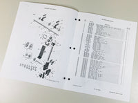 MASSEY FERGUSON NO. 61 LISTER 2 ROW PLANTER PARTS MANUAL CATALOG BOOK SCHEMATIC