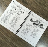 INTERNATIONAL 484 DIESEL TRACTOR CHASSIS PARTS MANUAL CATALOG BOOK SCHEMATIC