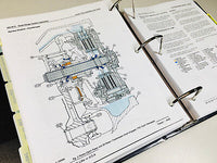 SERVICE PARTS OPERATORS MANUAL SET FOR JOHN DEERE 4440 TRACTOR TECH. REPAIR SHOP