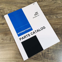 International 420 Baler Parts Manual Catalog Book Assembly S/N 000504-Up