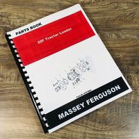 MASSEY FERGUSON 20F TRACTOR LOADER PARTS MANUAL CATALOG BOOK ASSEMBLY SCHEMATICS