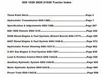 INTERNATIONAL 826 DIESEL TRACTOR SERVICE PARTS MANUAL SET REPAIR SHOP D358 BOOK