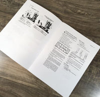 Operators Manual For John Deere 500C Backhoe Loader Owners Book Maintenance