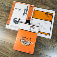 CASE 475 CABLE LAYER SERVICE MANUAL PARTS CATALOG OPERATORS OWNERS SET ENG. 301B