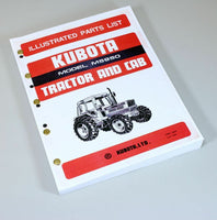 KUBOTA M5950 TRACTOR PARTS ASSEMBLY MANUAL CATALOG EXPLODED VIEWS NUMBERS