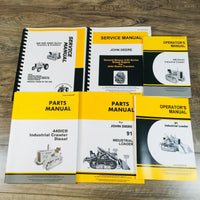 SERVICE PARTS OPERATORS MANUAL SET FOR JOHN DEERE 440 DIESEL CRAWLER LOADER ICD